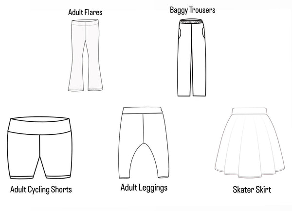 Zoo Bandits Adult Leggings, Trousers and Skirts