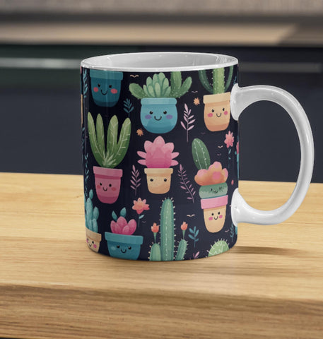 Cute Cacti Mugs