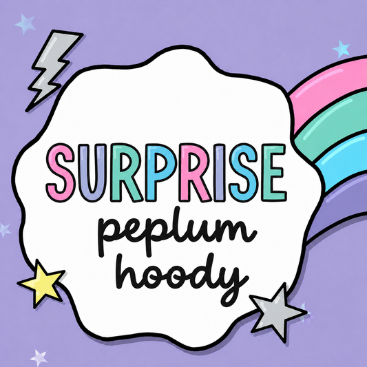 Surprise Peplum Hoodie