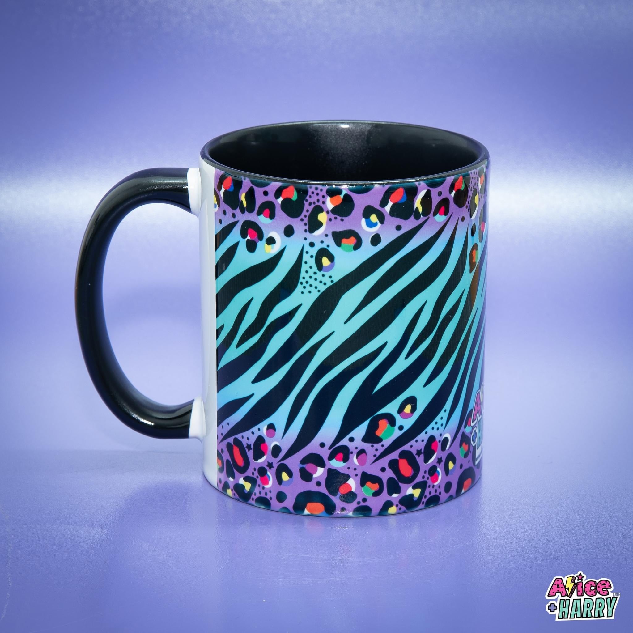 Chaotic Leopard Mugs