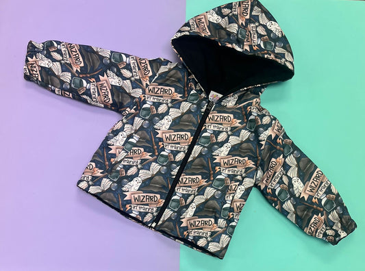 Wizard In Training Fleece Lined Windbreaker