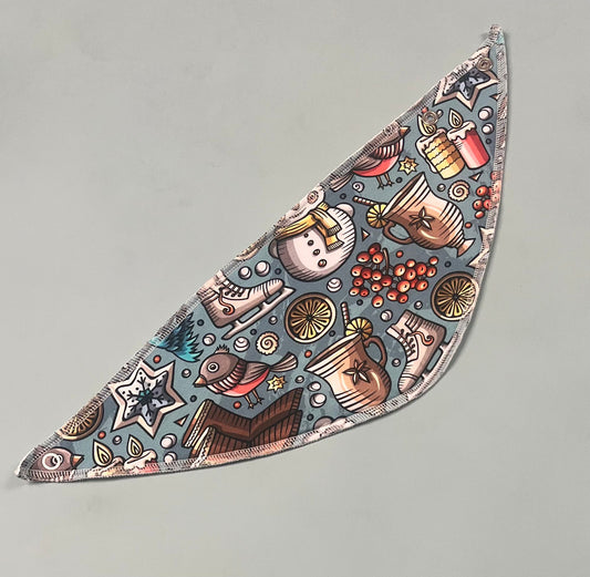 Icy Weather Dribble Bibs