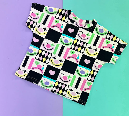 Just Clownin T-Shirts, Peplums and Vests (All Styles)