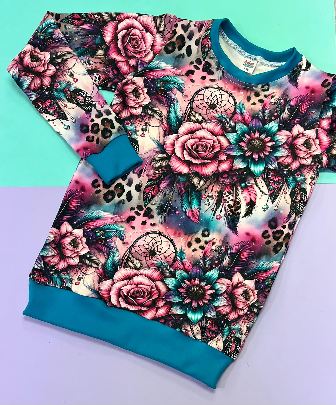 Boho Bloom Sweatshirt
