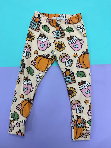 Pre Made Pumpkin Festival Leggings