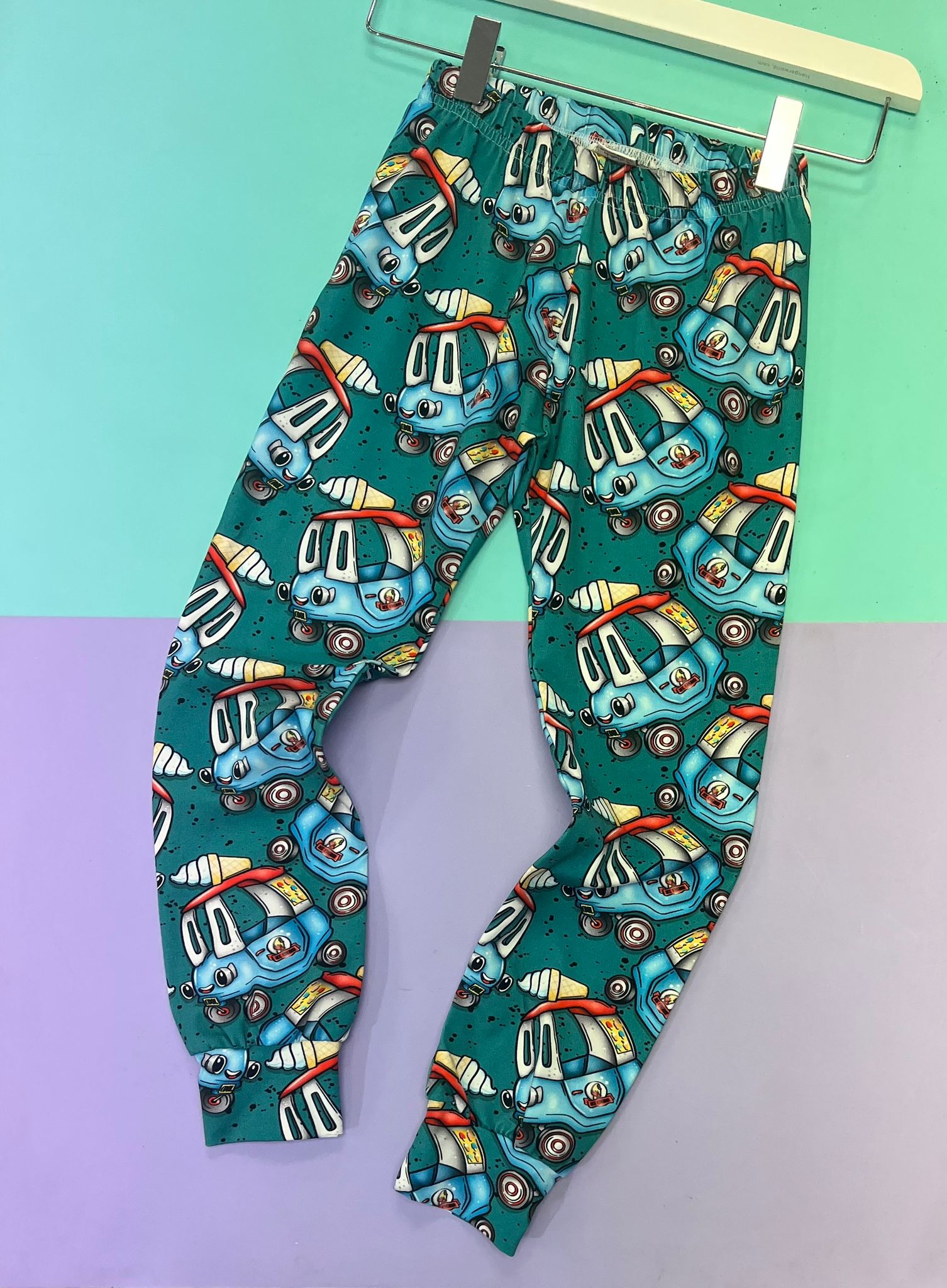 Pre Made Ice Cream Cars Leggings