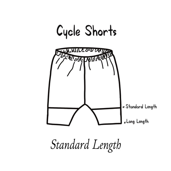 Childrens Standard Length Cycle Shorts (Bigger Sizes, up to 12/14y)