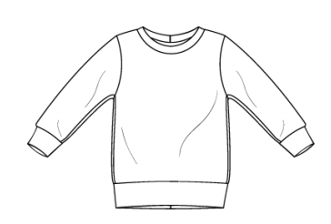 Childrens Standard Sweatshirt (Bigger Sizes, up to 9-10y)