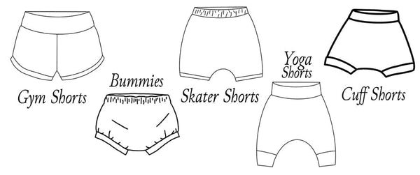 Paranormal Pastel Shorts