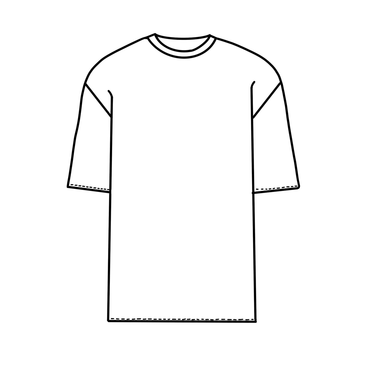 Cerealsly Cute Adult Oversized Tee (FT)
