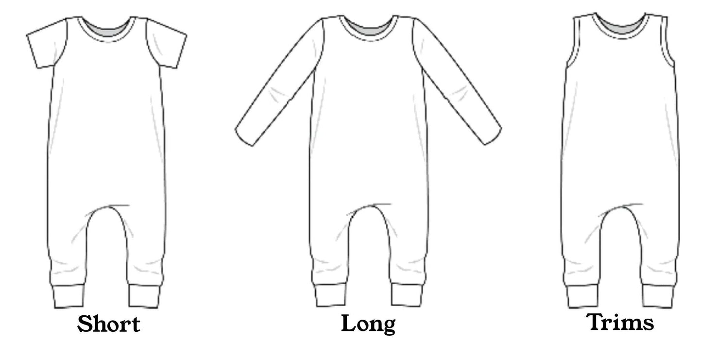 Rad Summer Pullover Romper (FT)