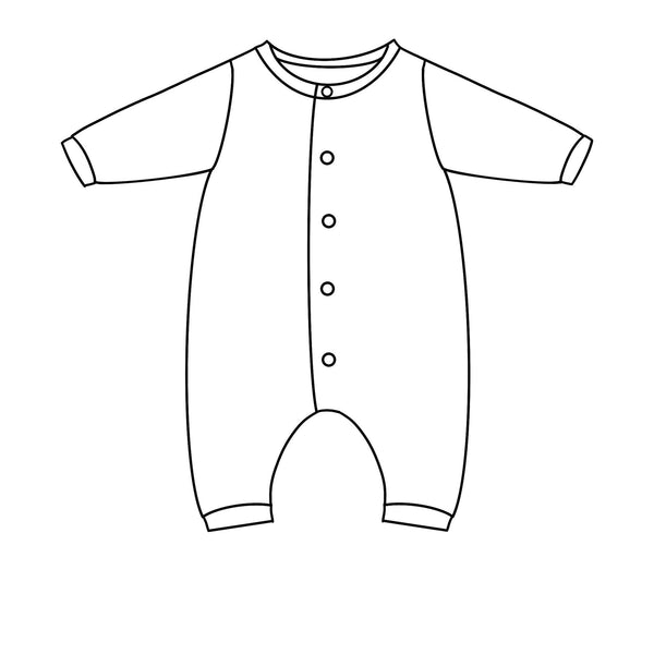 Children's Sleeved Romper (Smaller Sizes, up to 18-24m)