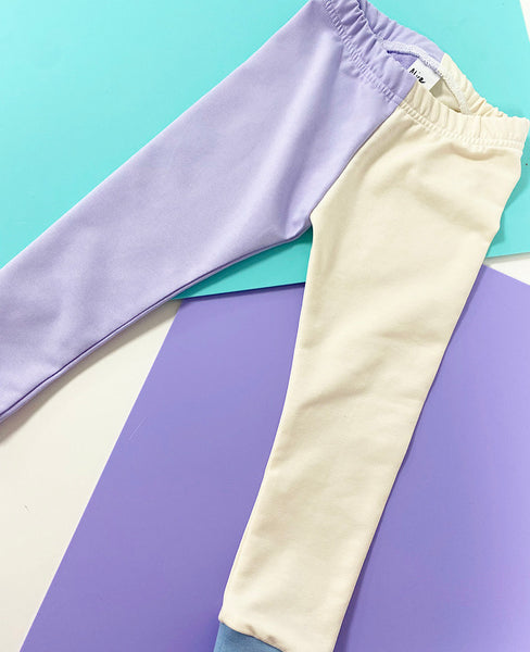 Pastel Block Leggings (6-14y)